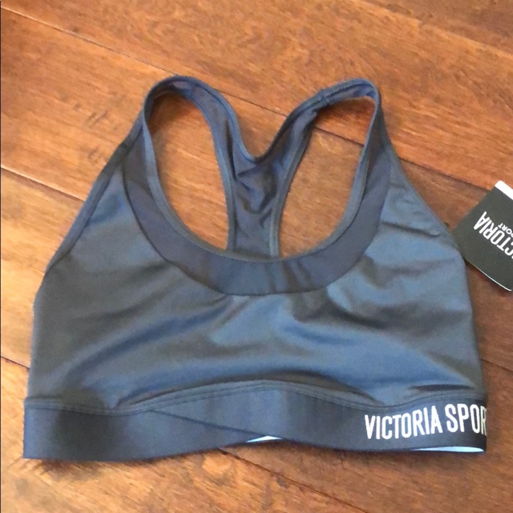 NWT Dark Gray VS Sport Sports Bra